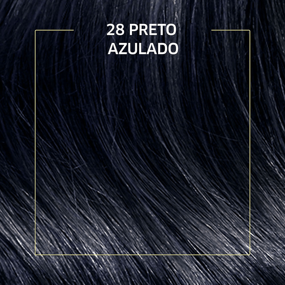 Coloração Koleston Wella- 28 Preto Azulado