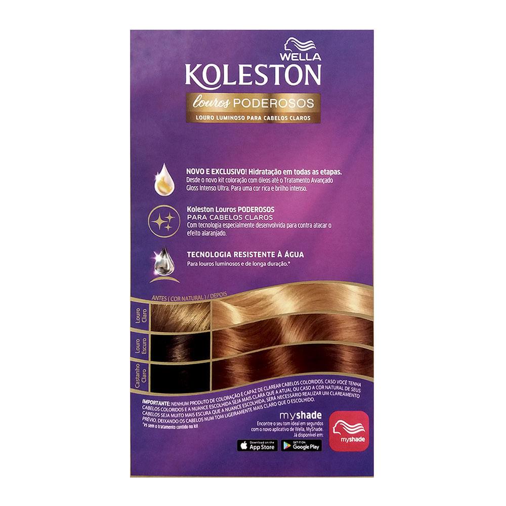 Coloração Koleston Wella- 121 Louro Claríssimo Acinzentado