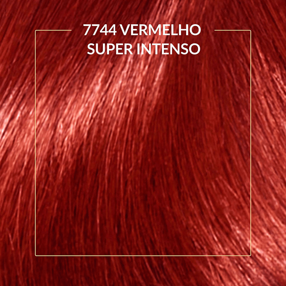 Coloração Koleston Wella- 7744 Vermelho Super Intenso