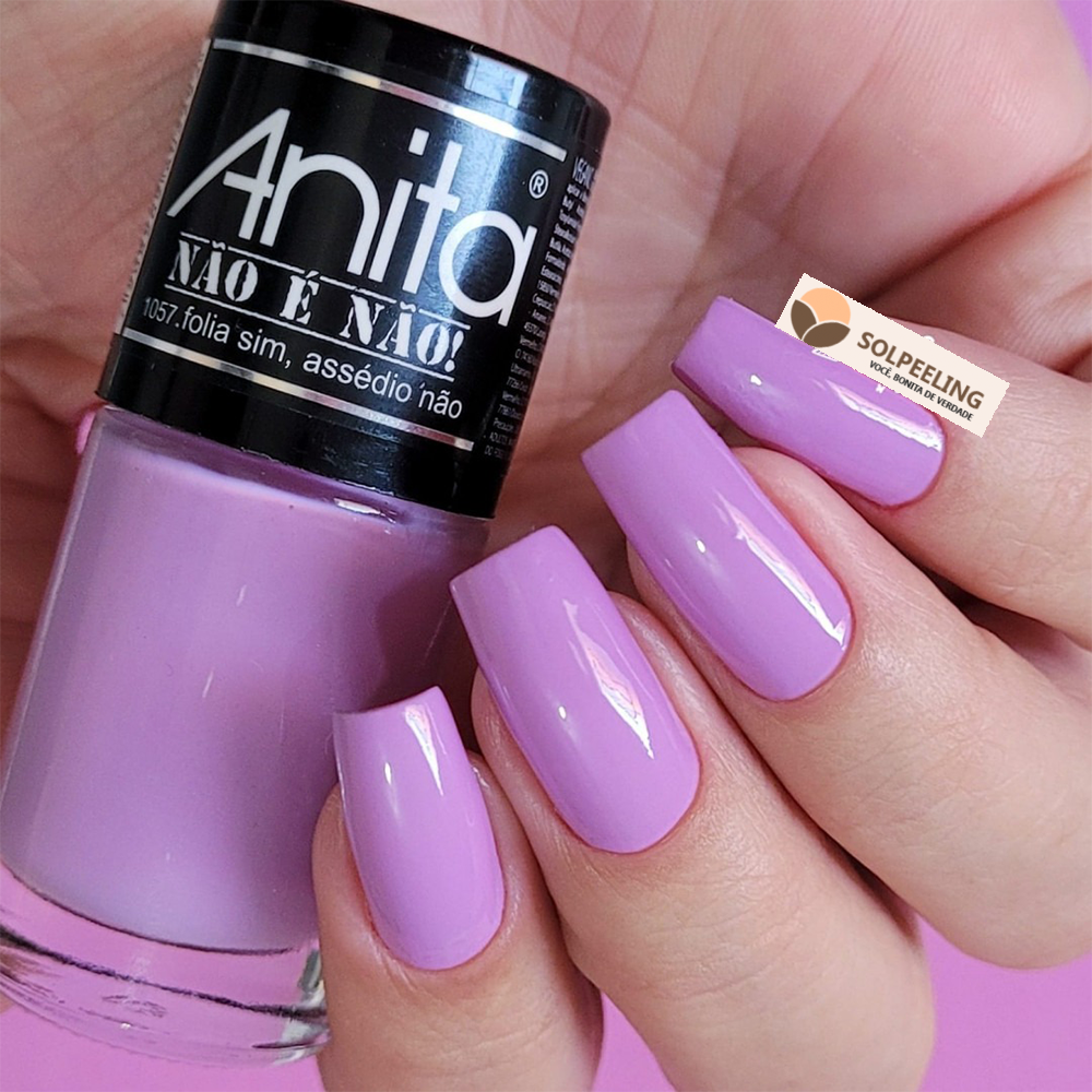 Esmalte Anita Coleção Não É Não Com 5 Cores