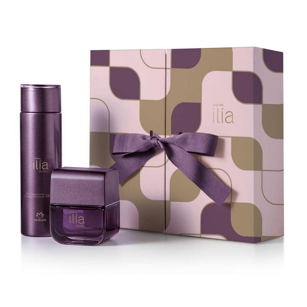 Kit Natura Ilia Secreto Colônia Feminina e Óleo Corporal