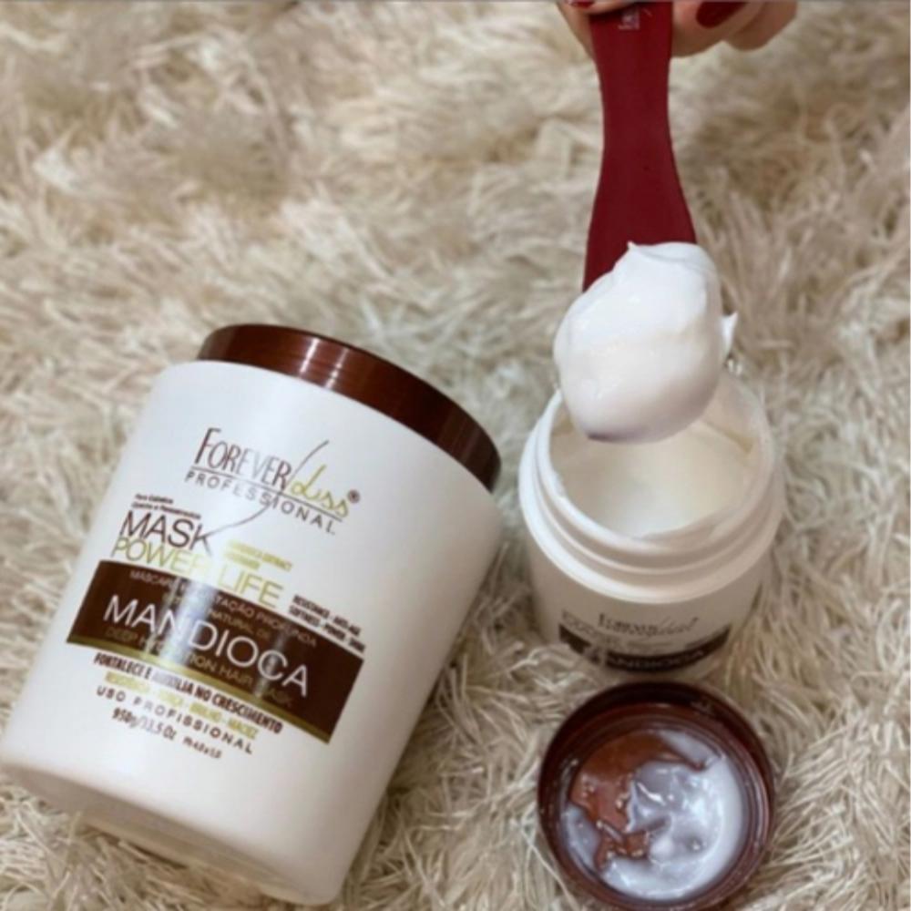 Máscara Hidratante de Mandioca Power Life Forever Liss 250g
