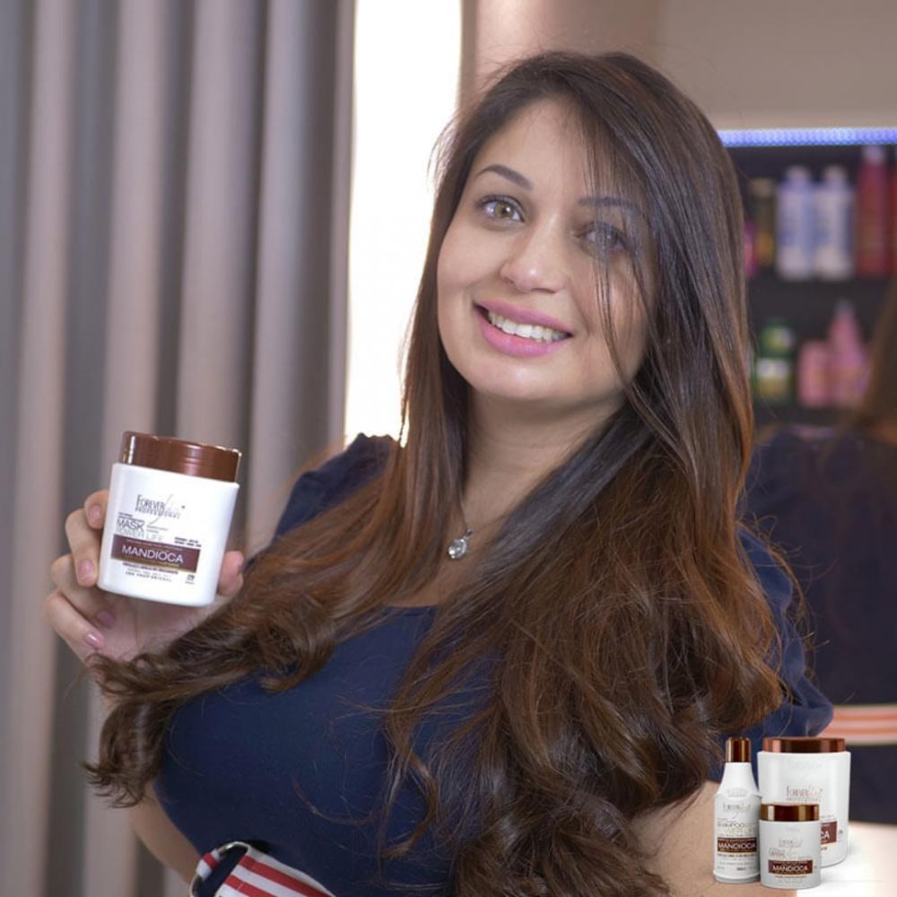 Máscara Hidratante de Mandioca Power Life Forever Liss 250g
