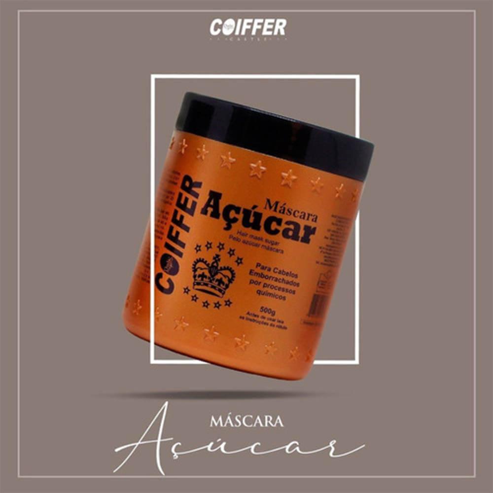 Coiffer Máscara de Hidratação Capilar de Açucar- 500g