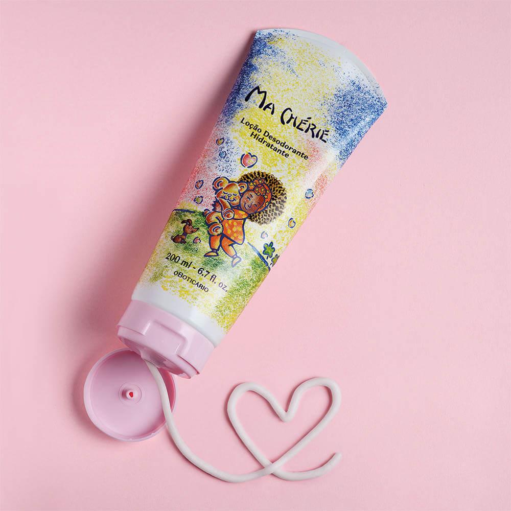 Boticário Ma Chérie Loção Desodorante Hidratante- 200ml