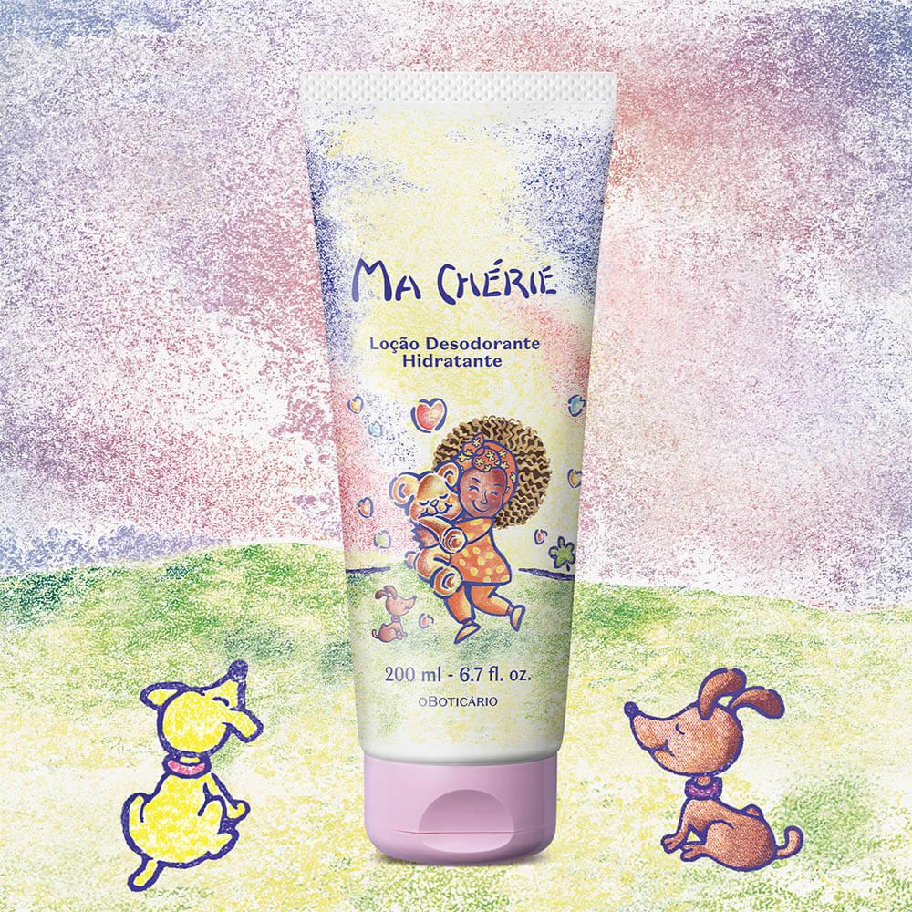 Boticário Ma Chérie Loção Desodorante Hidratante- 200ml