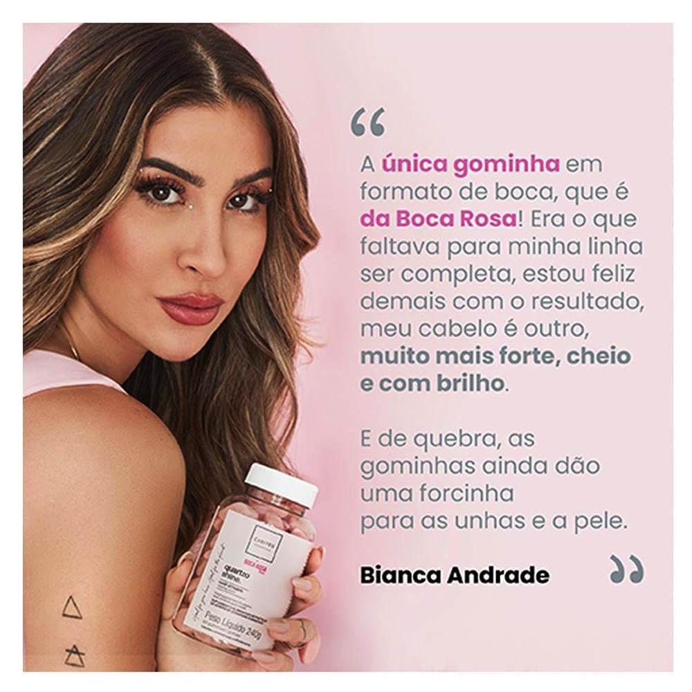 Suplemento Capilar Cadiveu By Boca Rosa Hair - Quartzo Shine 60 Gomas