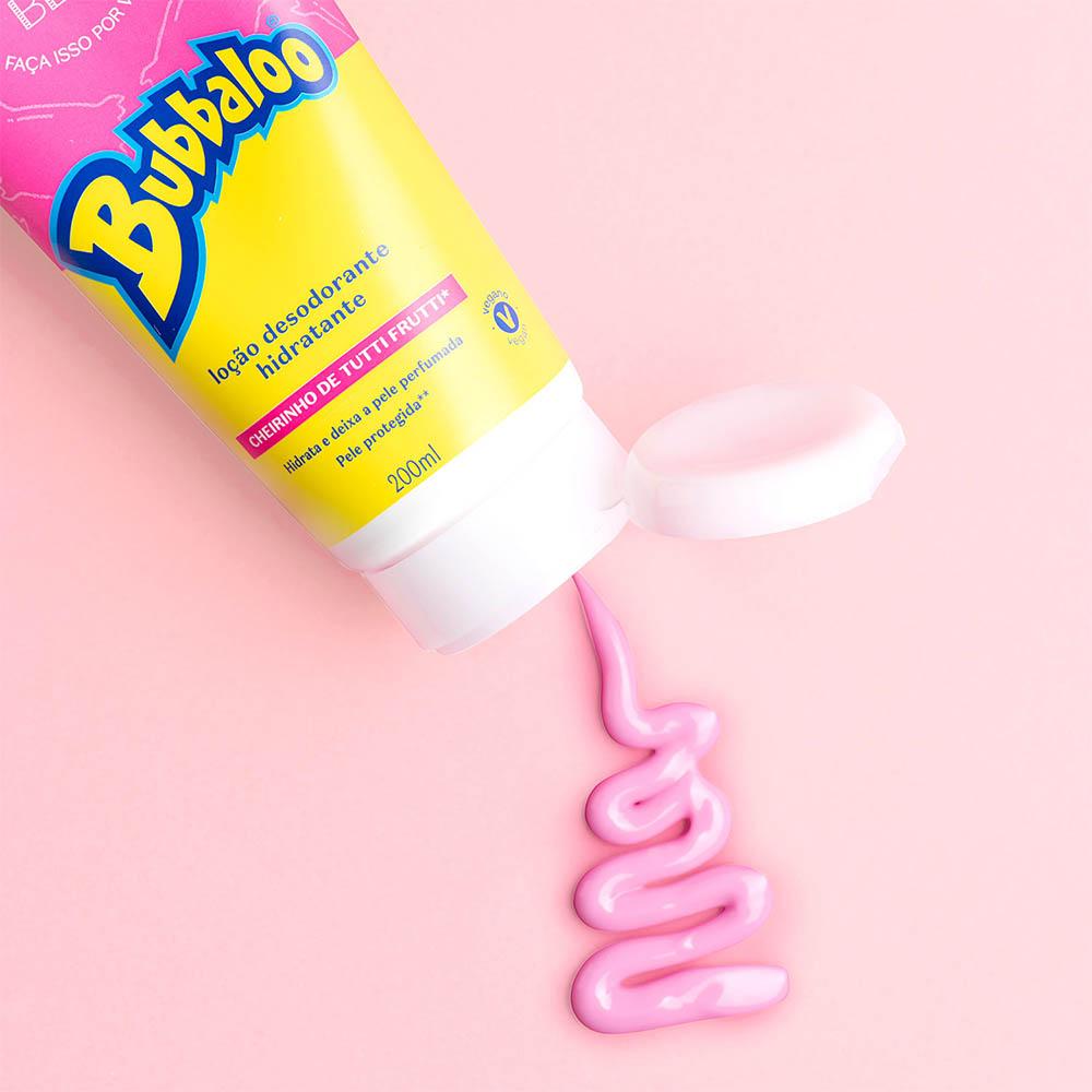 Boticário Loção Desodorante Hidratante Corporal Cuide-se Bem Bubbaloo Tutti Frutti - 200ml