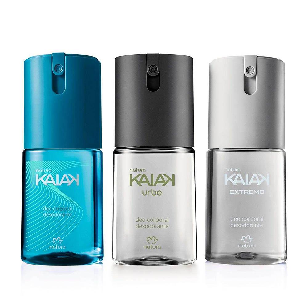 Natura Presente Kaiak Trio de Desodorantes Corporais