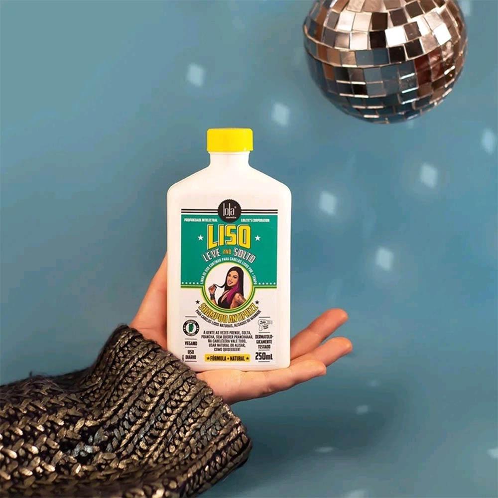 Lola Cosmetics Liso, Leve And Solto - Shampoo Antifrizz - 250ml