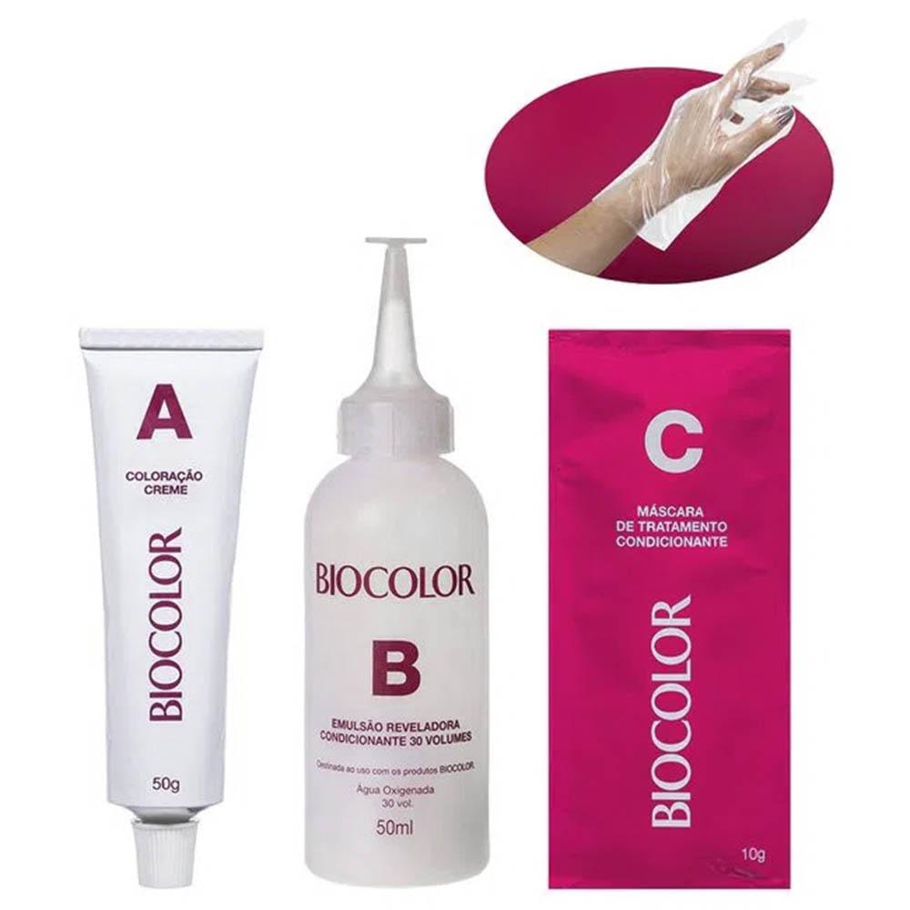 Coloração Biocolor - 7.44 Cobre Intenso