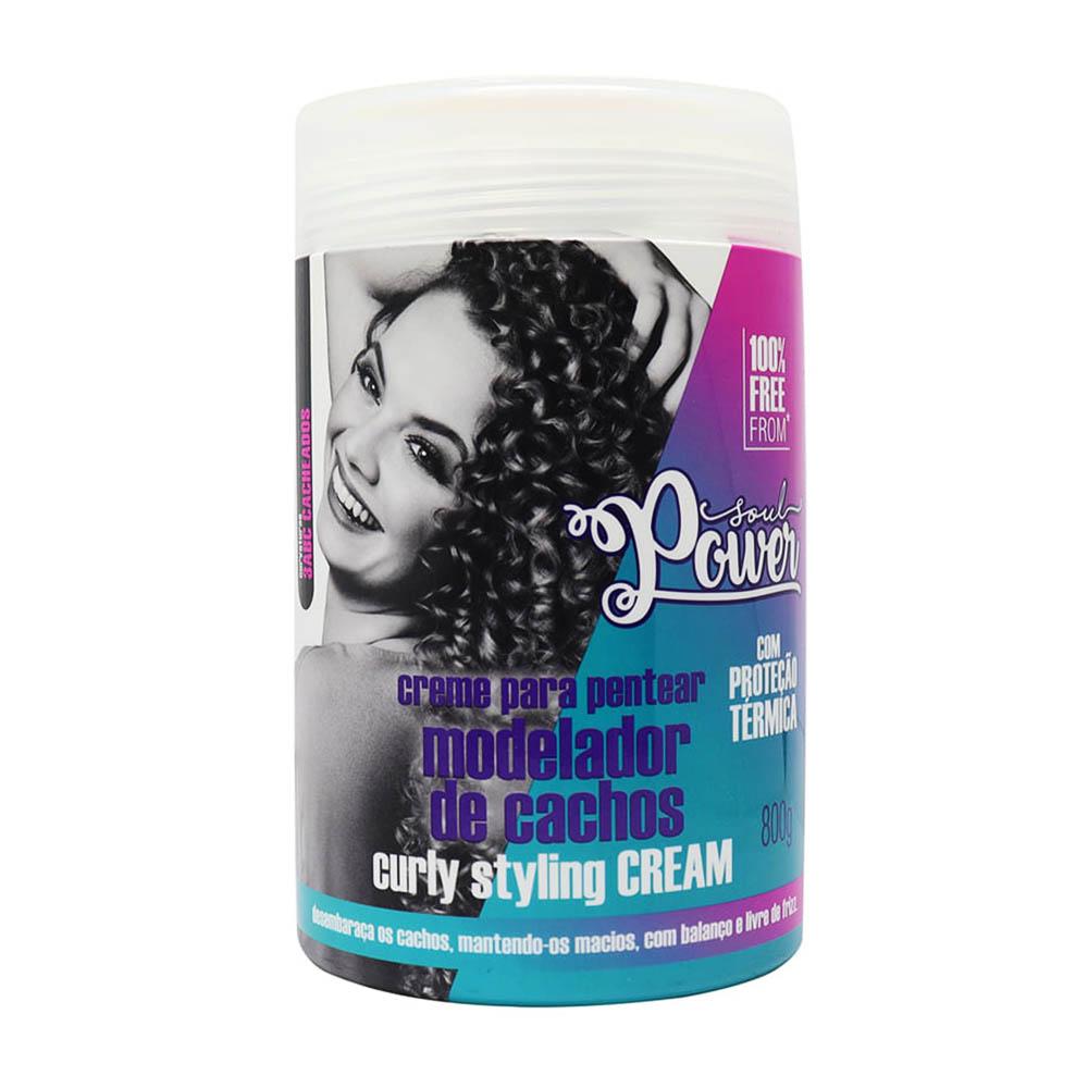 Modelador de Cachos Soul Power - Curly Styling Cream - 800g