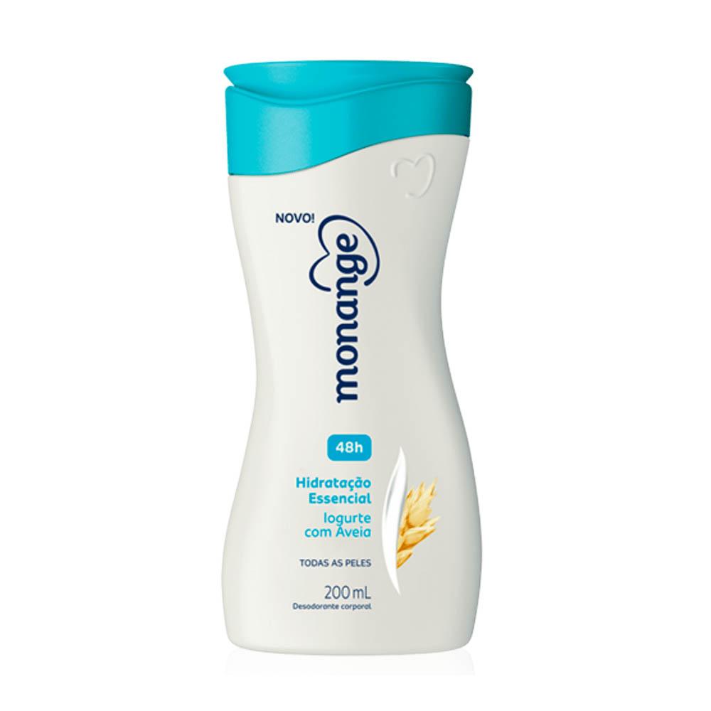 Hidratante Desodorante Monange Iogurte Com Aveia - 200ml