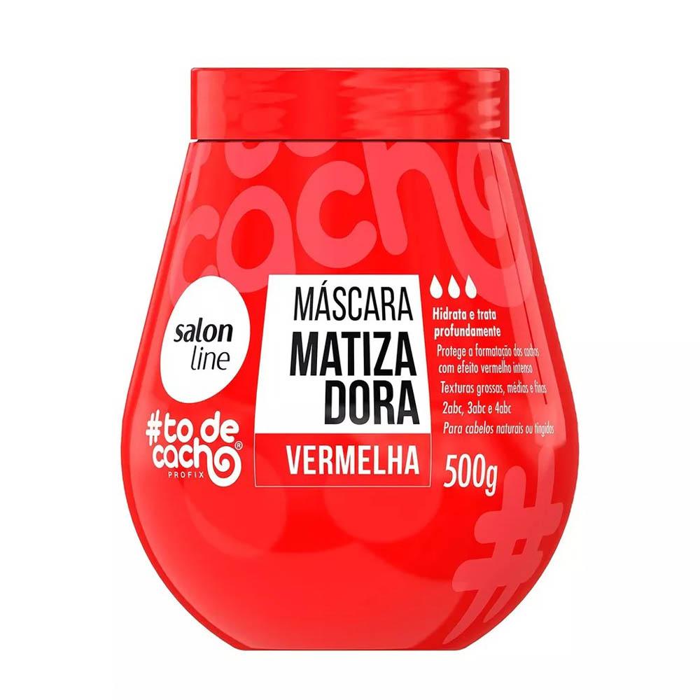 Máscara de Hidratação Todecacho Matizadora Vermelho Salon Line - 500g