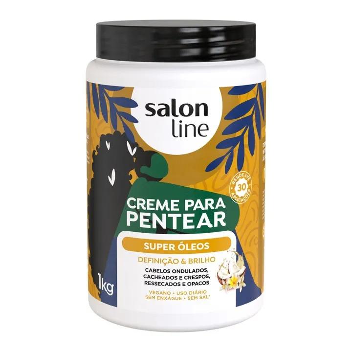 Cremáscara 2 Em 1 Sos Cachos Super Óleos Salon Line - 1kg