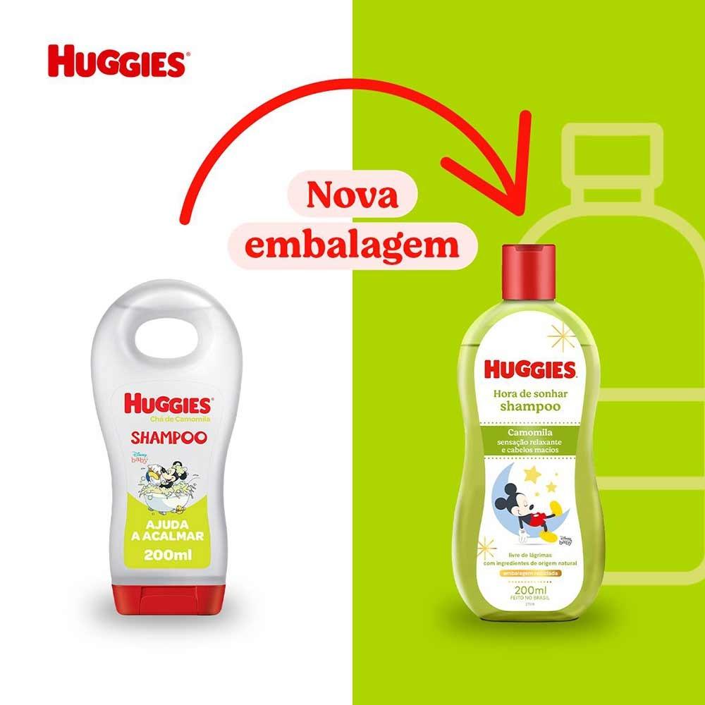 Shampoo Huggies Chá de Camomila - 200ml