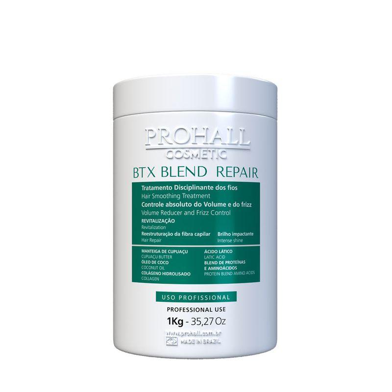 Btx Capilar Orgânico Prohall Blend Repair Sem Formol - 1kg