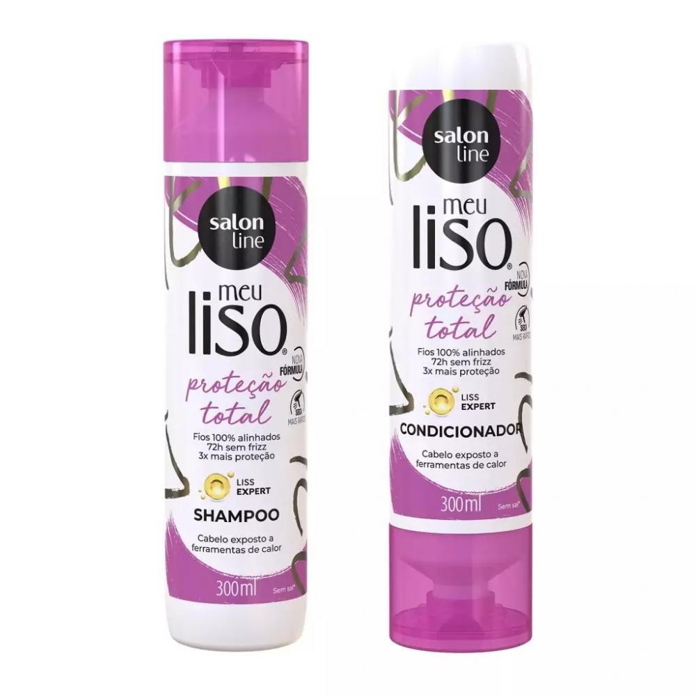  Kit Meu Liso Proteção Total Salon Line - 300ml