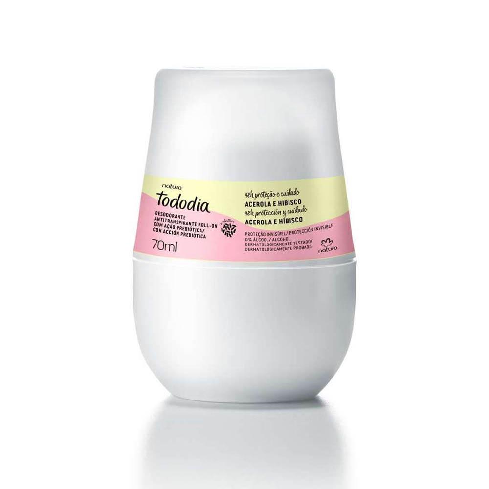 Desodorante Natura Roll-on Tododia Acerola e Hibisco - 70ml