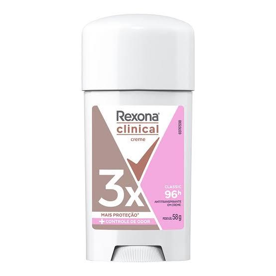 Desodorante Em Creme Rexona Clinical Classic - 58g