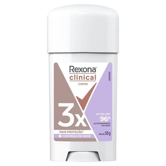 Desodorante Em Creme Rexona Clinical Extra Dry - 58g