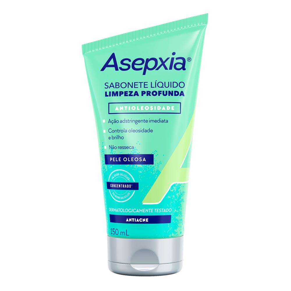 Sabonete Líquido Limpeza Profunda Asepxia Antioleosidade - 150ml