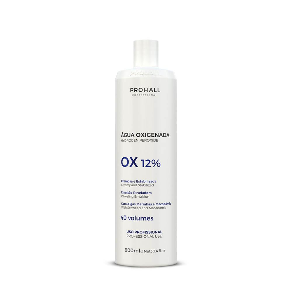 Prohall Água Oxigenada Ox 40 Volumes Cream - 900ml