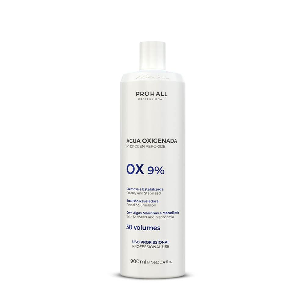 Prohall Água Oxigenada Ox 30 Volumes Cream - 900ml