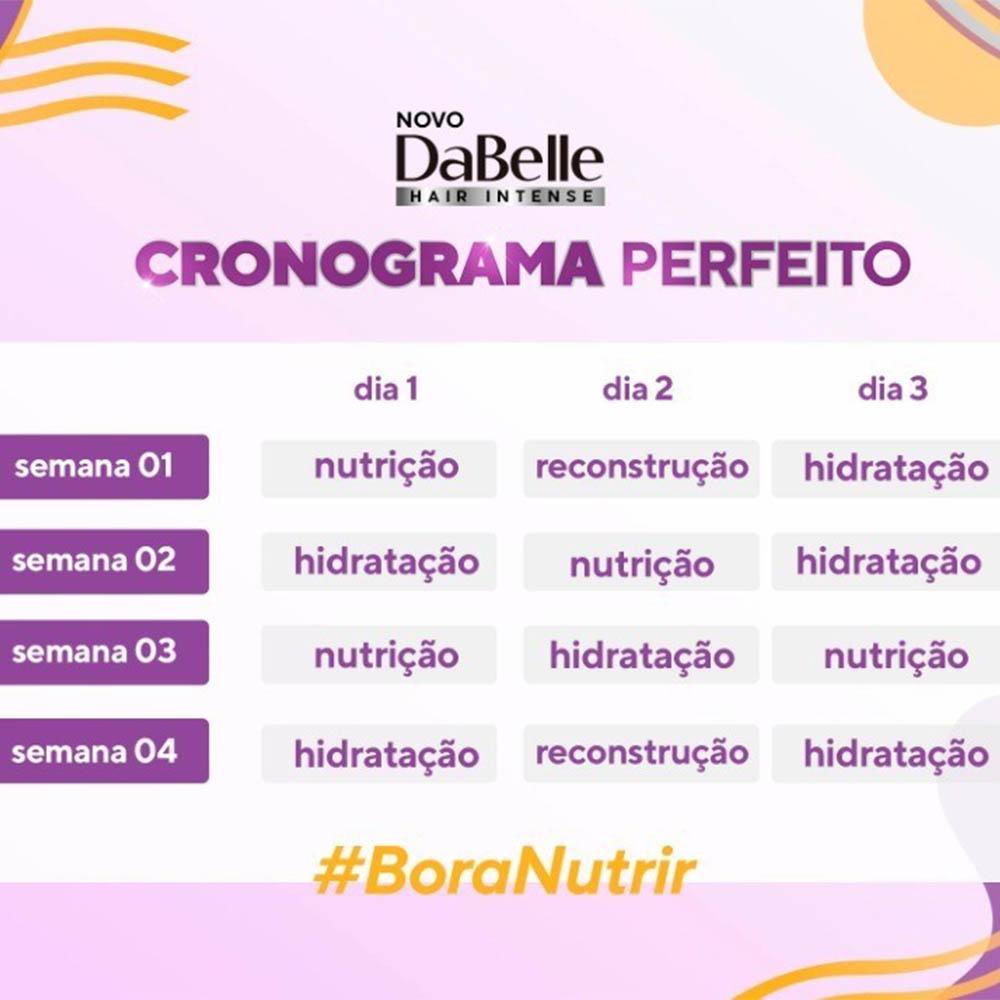 Máscara de Hidratação Dabelle Meu Cronograma Perfeito - 400g