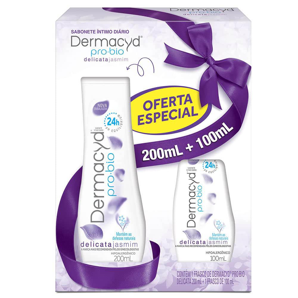 Kit Sabonete Líquido Íntimo Dermacyd Delicata