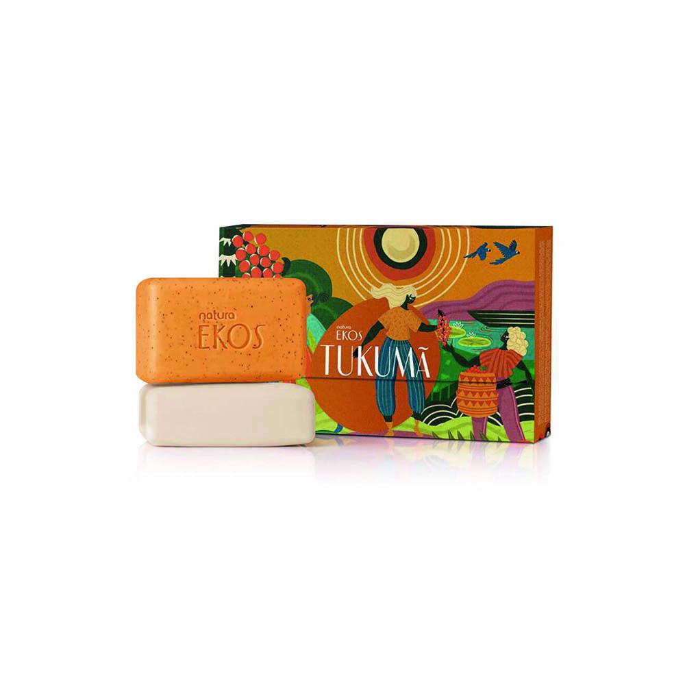 Natura Ekos Sabonetes Em Barra Tukumã 4unid- 100g