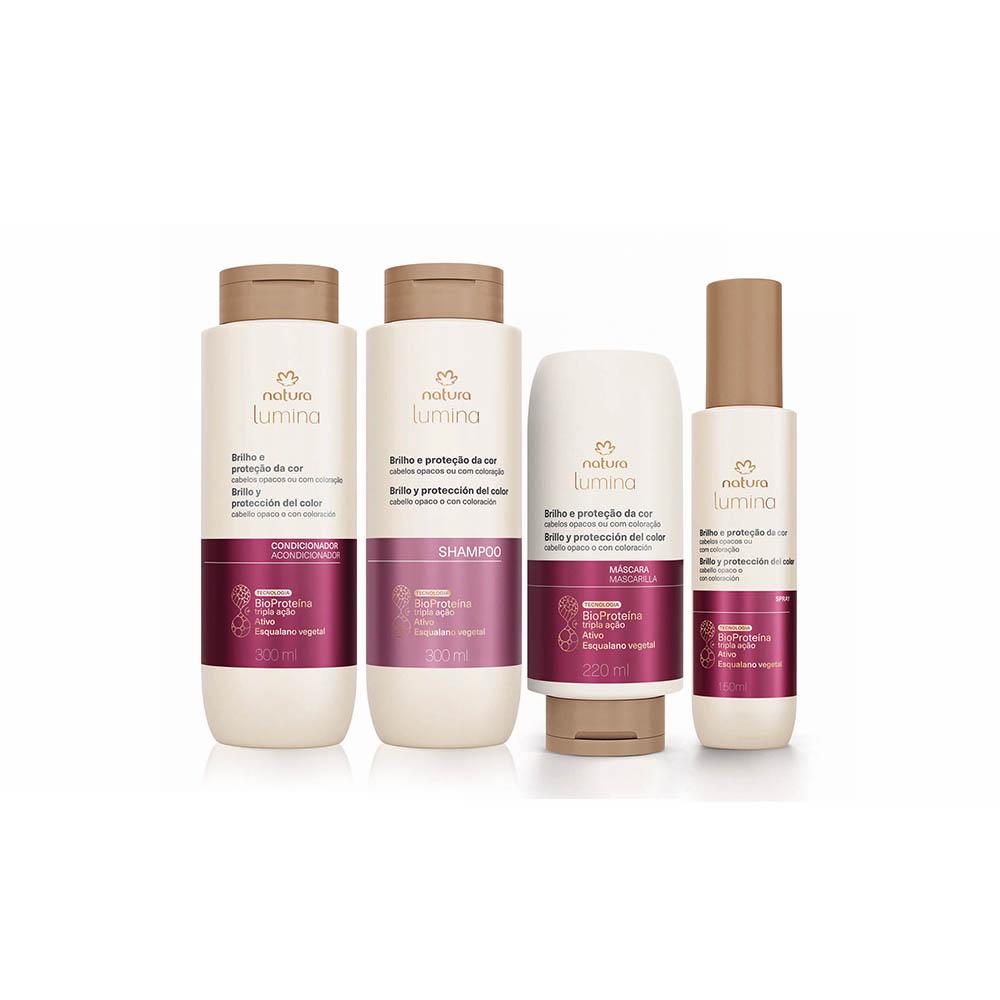 Kit Lumina Brilho e Proteção da Cor Natura