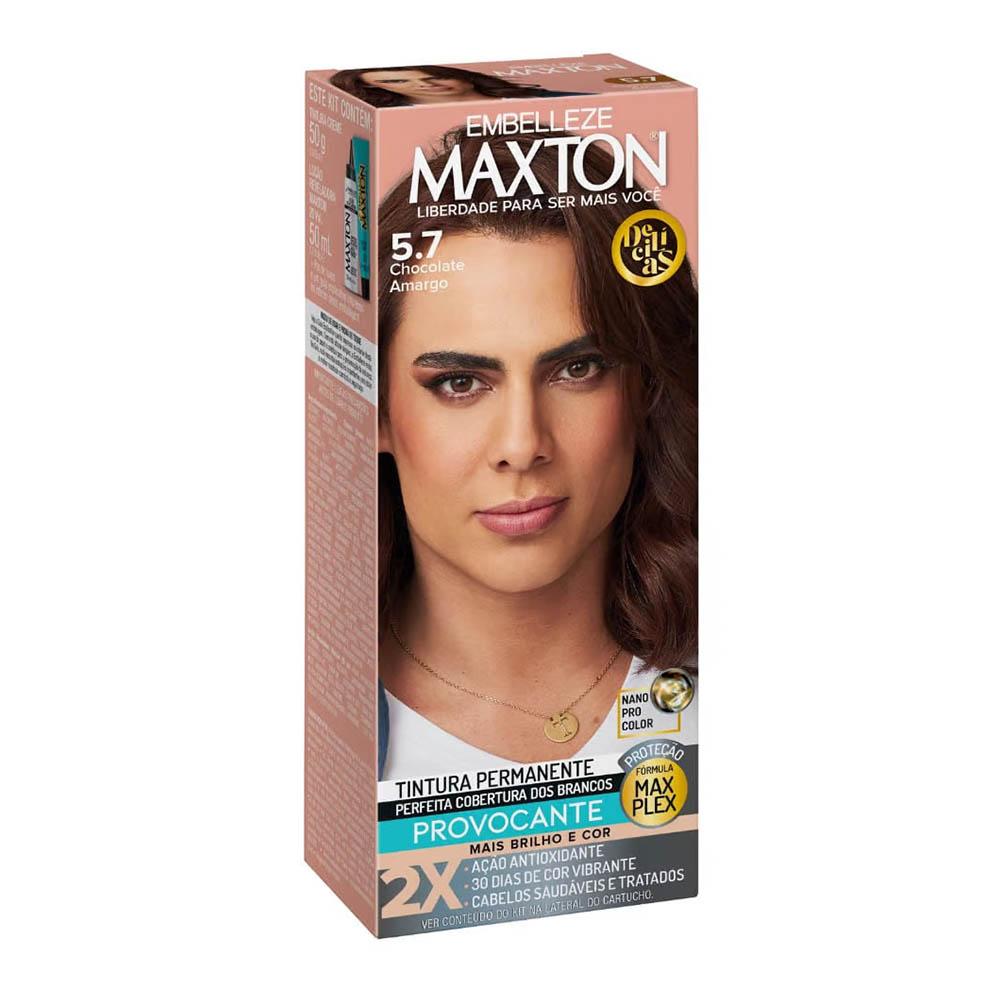 Coloração Maxton Chocolate Amargo - 5.7 