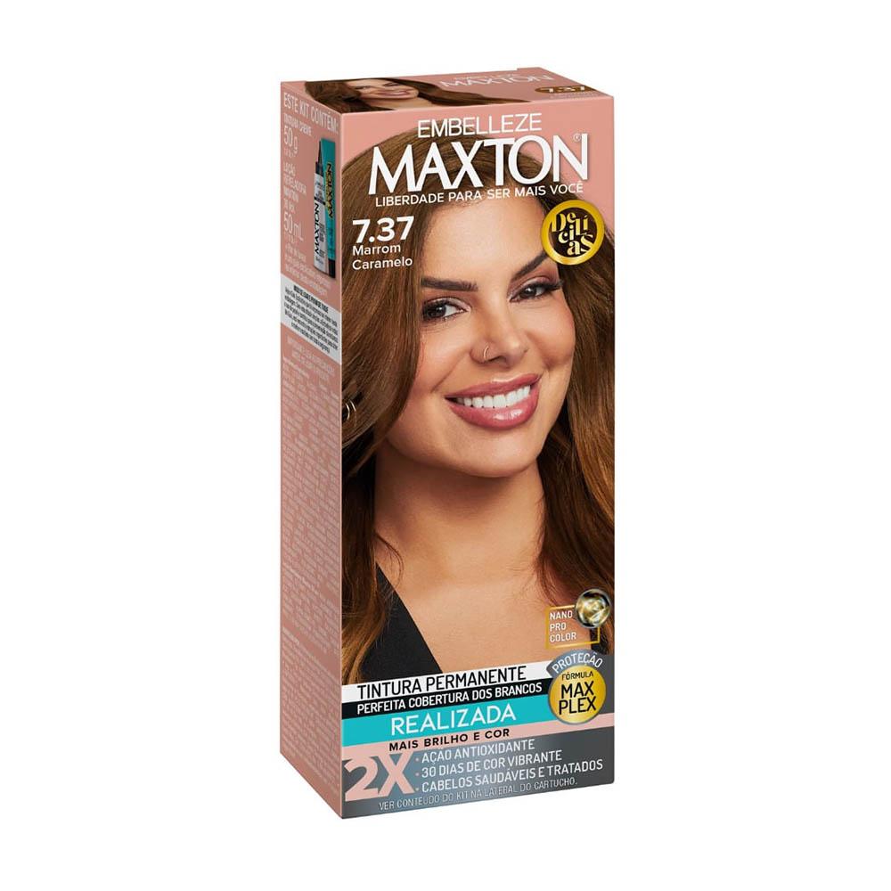 Coloração Maxton Marrom Caramelo - 7.37