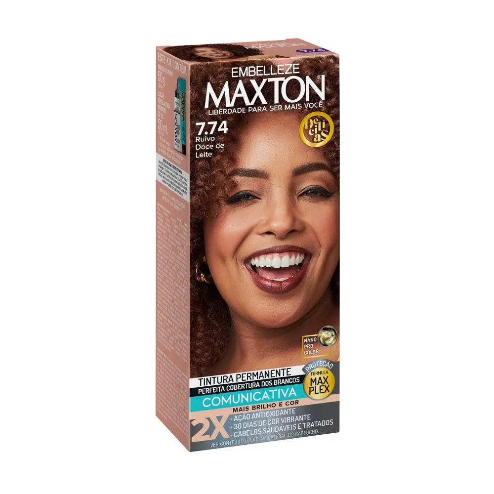 Coloração Maxton Ruívo Doce de Leite - 7.74 