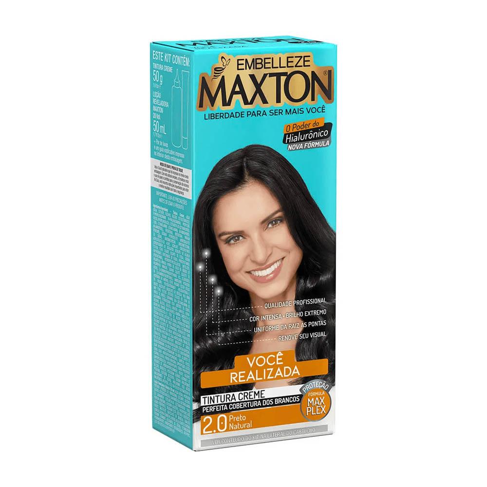 Coloração Maxton Preto Natural - 2.0