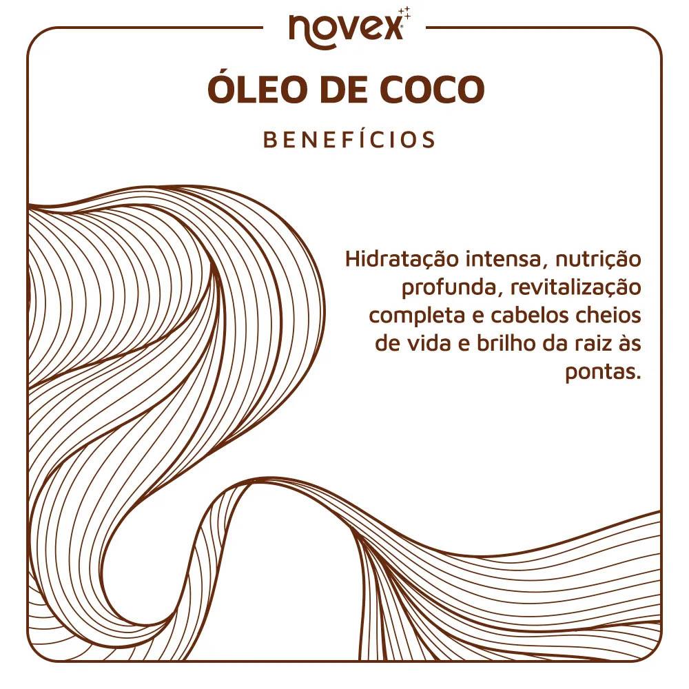 Máscara de Hidratação Novex Recarga Nutritiva Óleo de Coco 80g