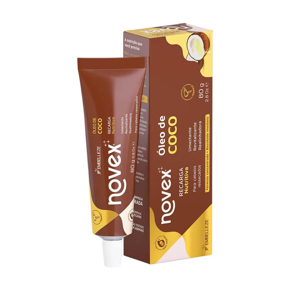 Máscara de Hidratação Novex Recarga Nutritiva Óleo de Coco 80g