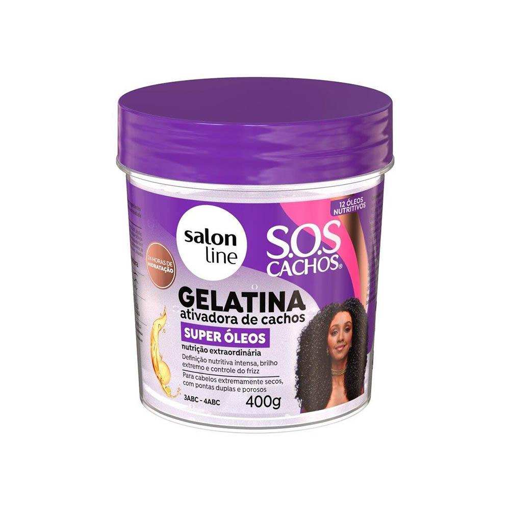 Gelatina Ativadora de Cachos Super Óleos - 400g