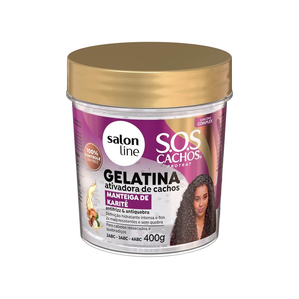 Gelatina Sos Cachos Manteiga de Karité - 400g 