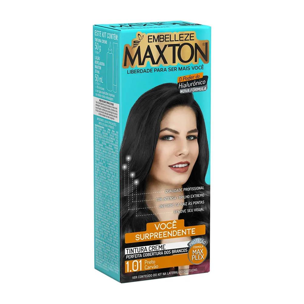 Coloração Maxton Preto Carvão - 1.01 