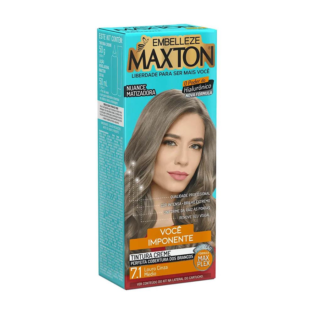 Coloração Maxton Louro Cinza Médio - 7.1