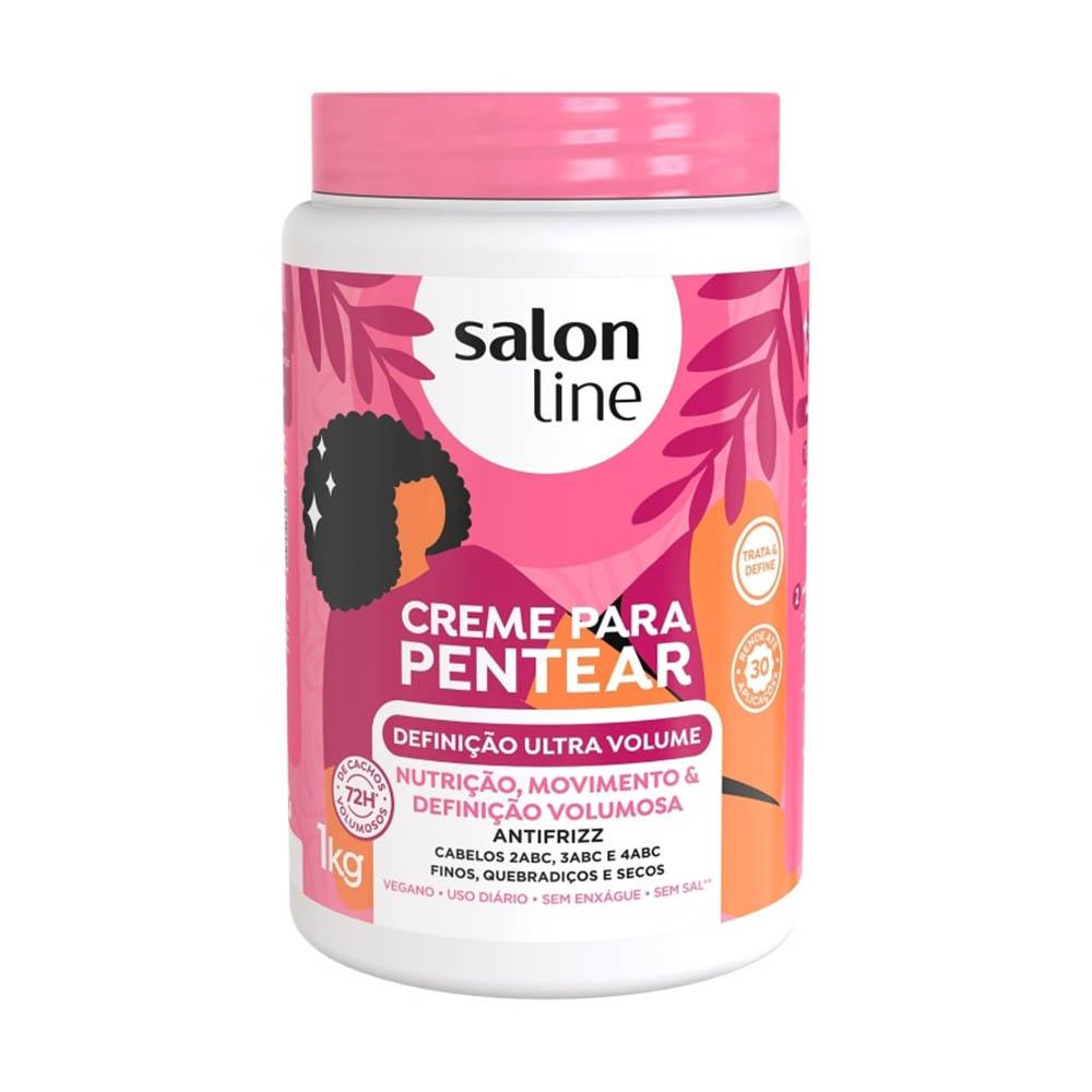 Creme Para Pentear Definição Ultra Volume Salon Line - 1kg