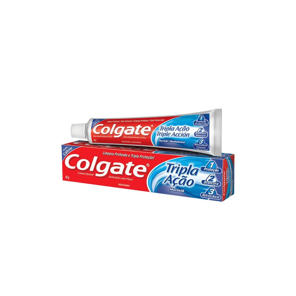 Creme Dental Colgate Tripla Ação Hortelã - 90g