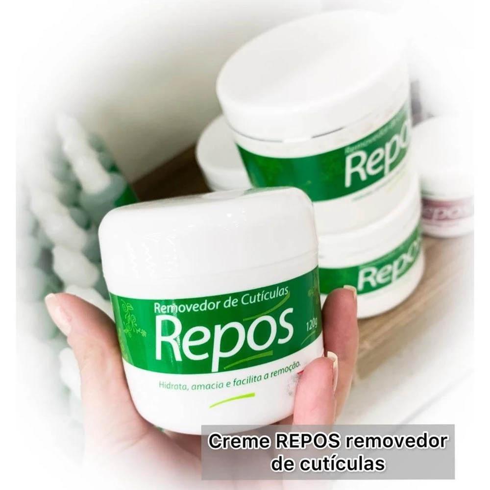 Removedor de Cutículas Hidratante Mãos e Pés Repos –500g