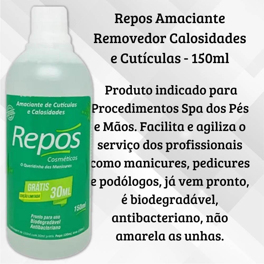 Amaciante de Cutículas e Calosidades Repos – 150ml