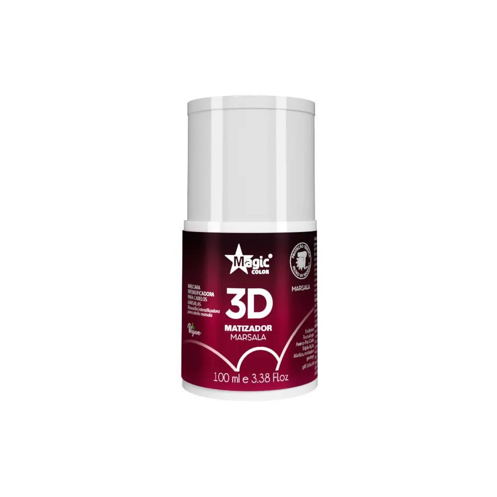 Mini Matizador 3d Marsala Magic Color - 100ml