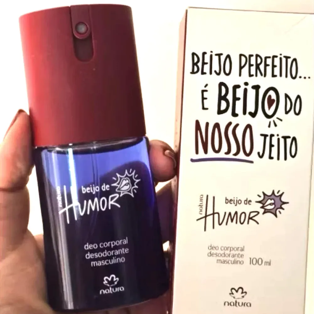 Deo Corporal Feminino Spray Natura Beijo de Humor 100ml 