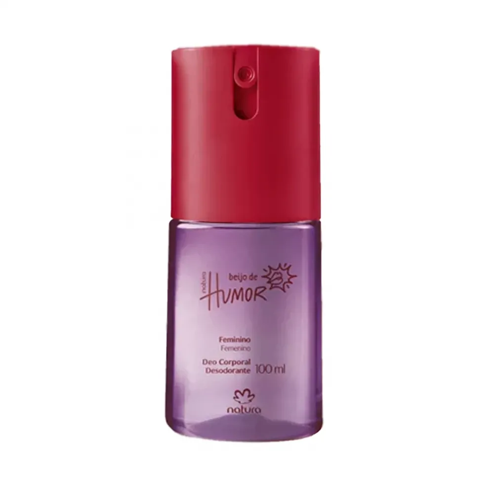 Deo Corporal Feminino Spray Natura Beijo de Humor 100ml 