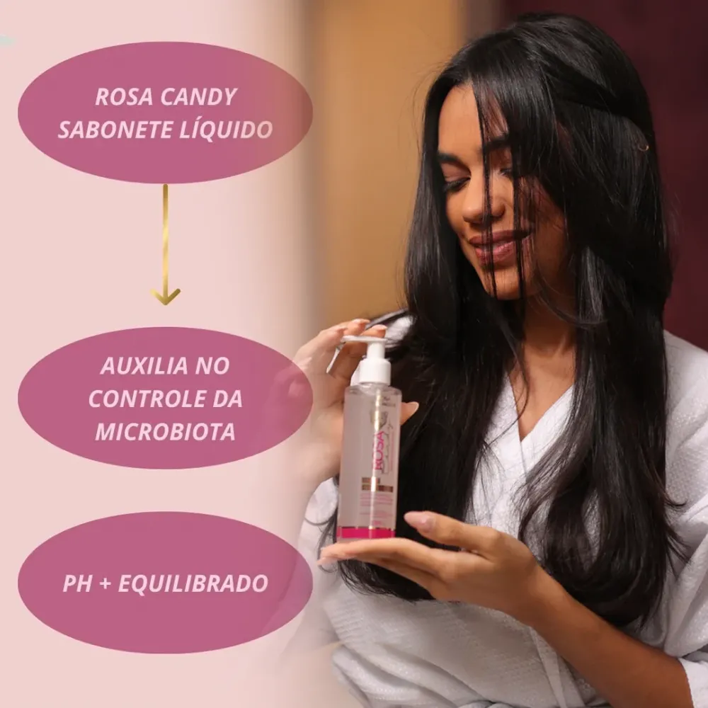 Sabonete Íntimo Líquido Feminino Virilha, Entre As Pernas  200ml 